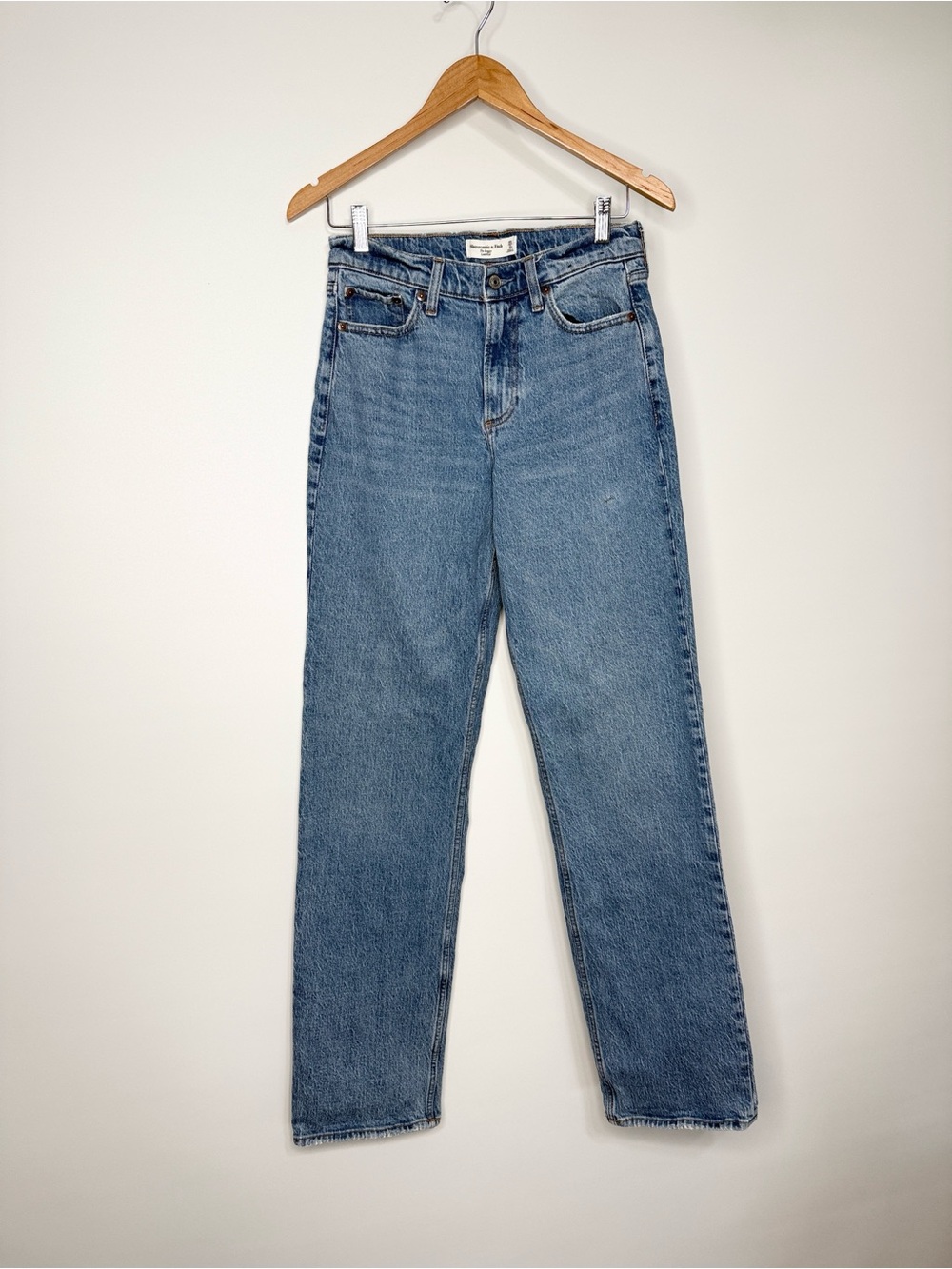 Abercrombie & Fitch The Baggy Low Rise Curve Love Jeans 0XL